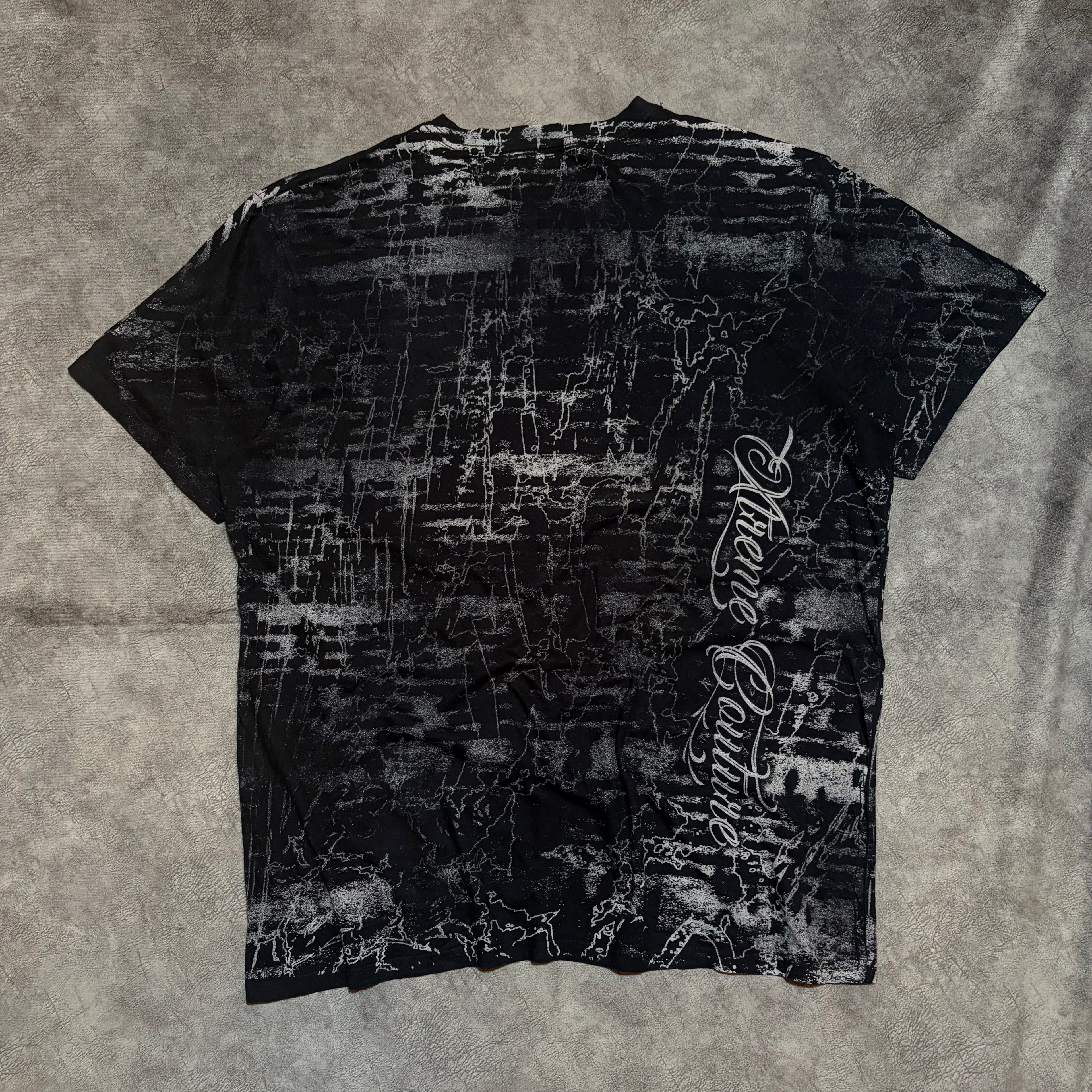 Xtreme Couture Y2K Grunge AOP Graphic Tee