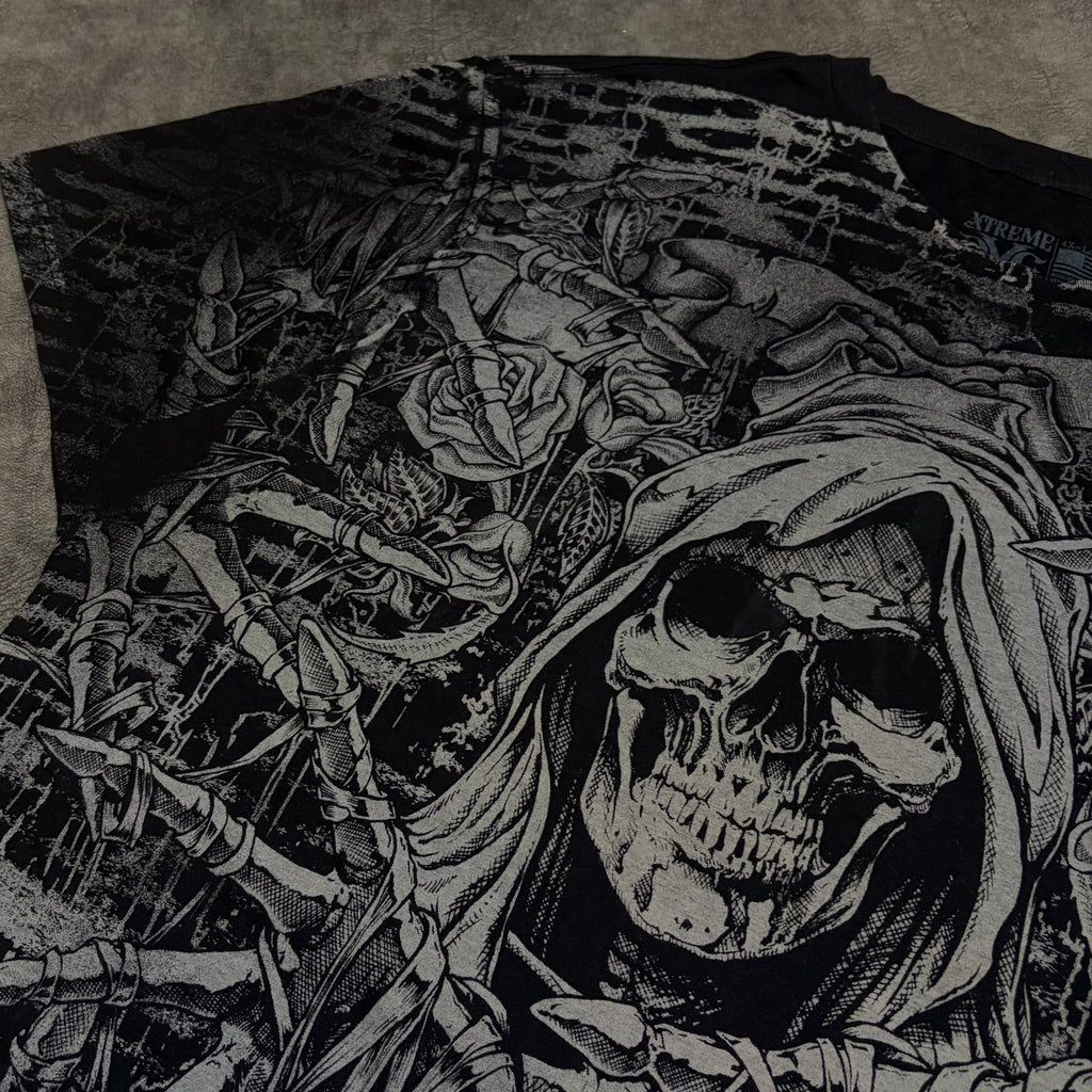 Xtreme Couture Y2K Grunge AOP Graphic Tee