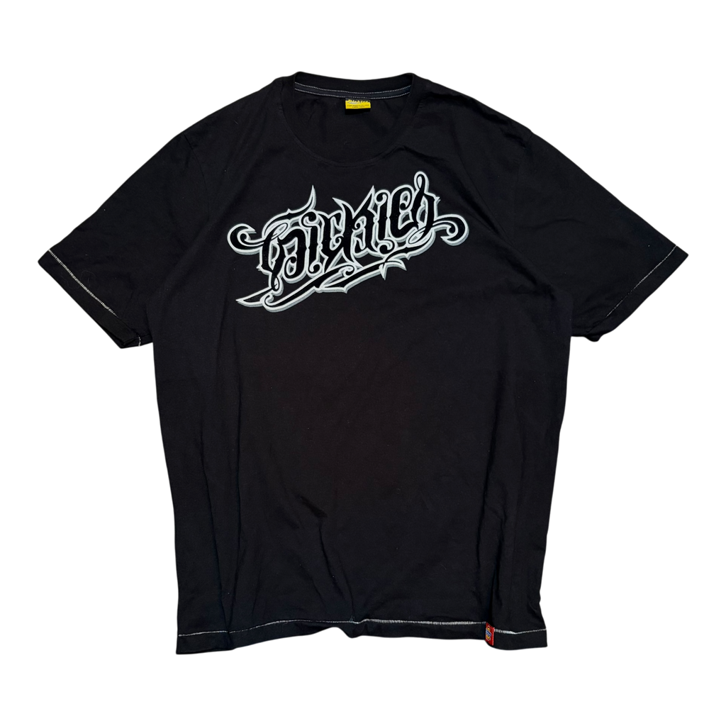 Vintage Y2K Dickies Velvet Print SpellOut Tee