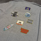 Stussy Worldwide Flags Graphic Tee