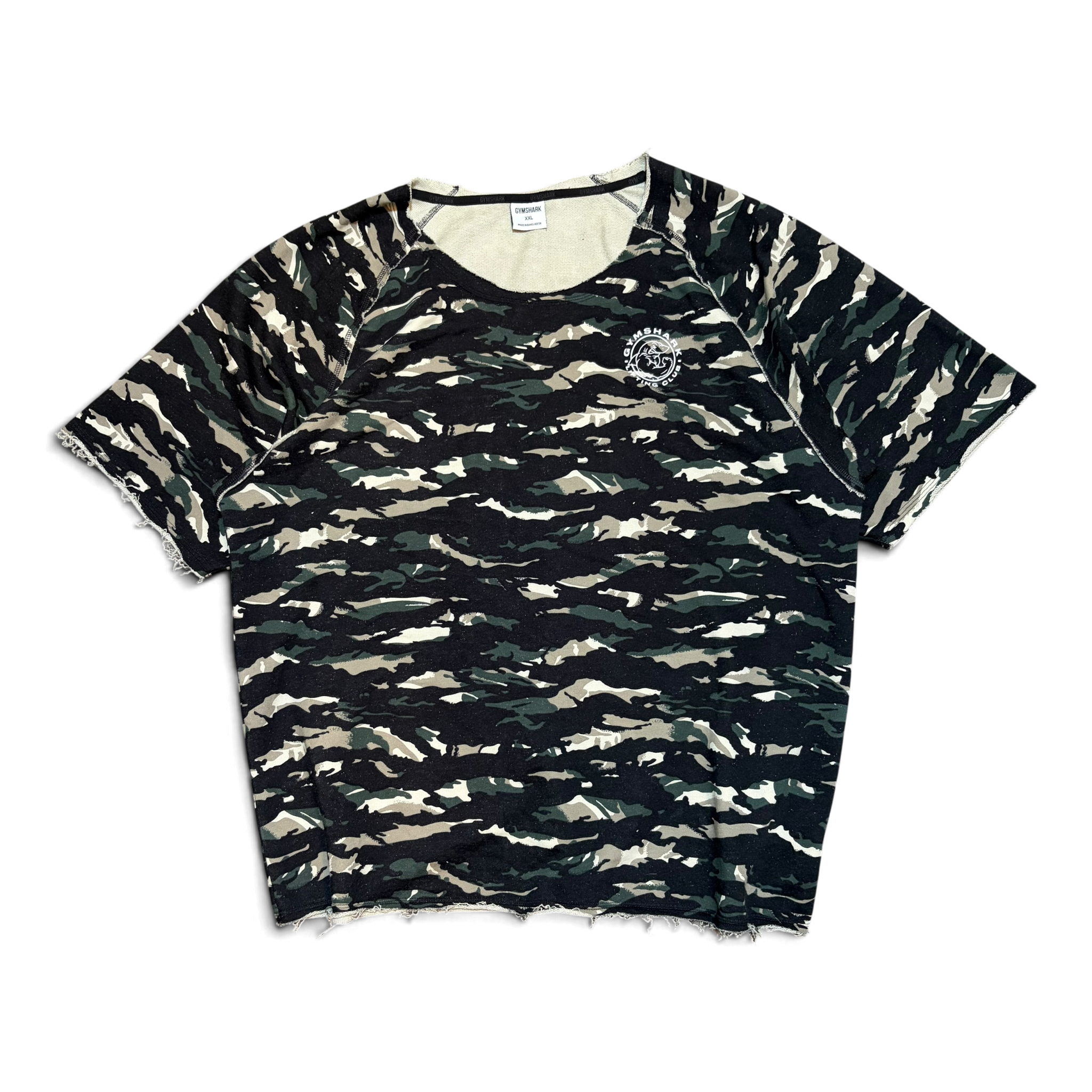 Gymshark Lifting Club Camo Pump Cover Tee