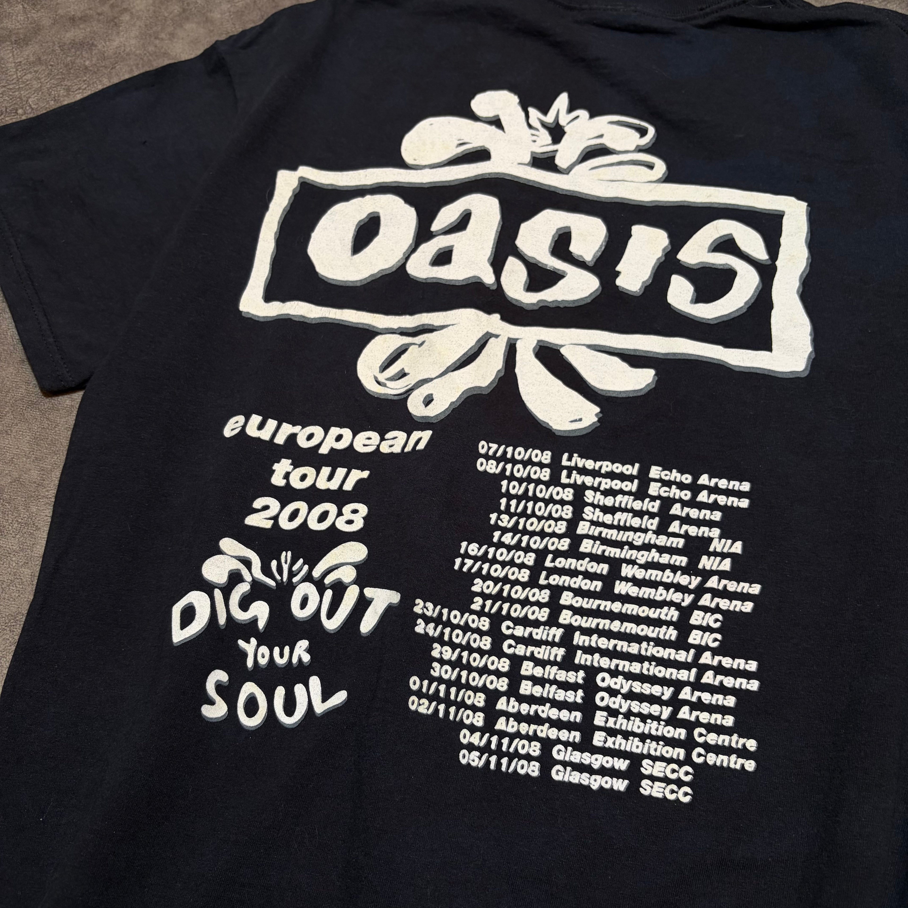 2007 Oasis European Tour Tee