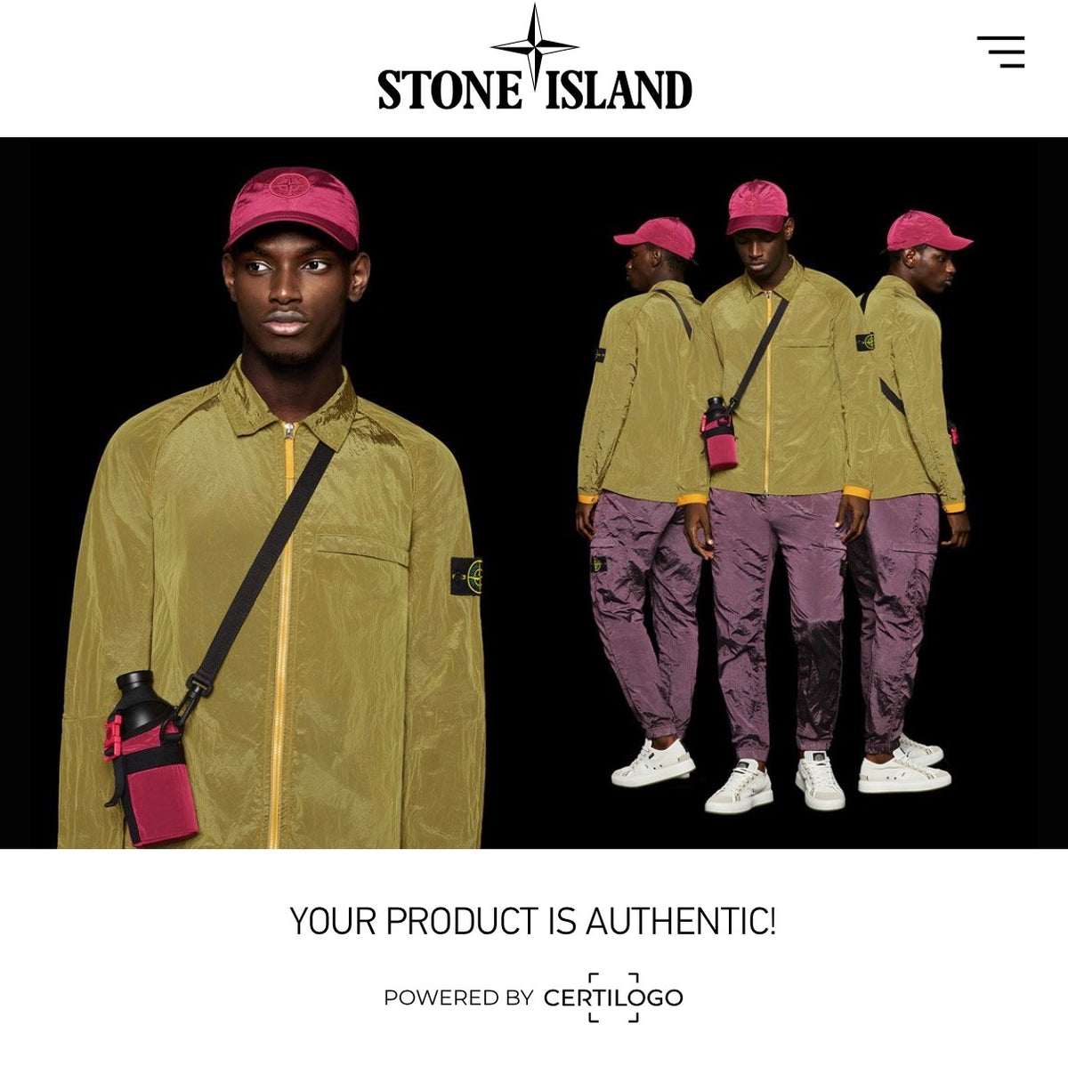 Stone Island Logo Polo Regular Fit Tee