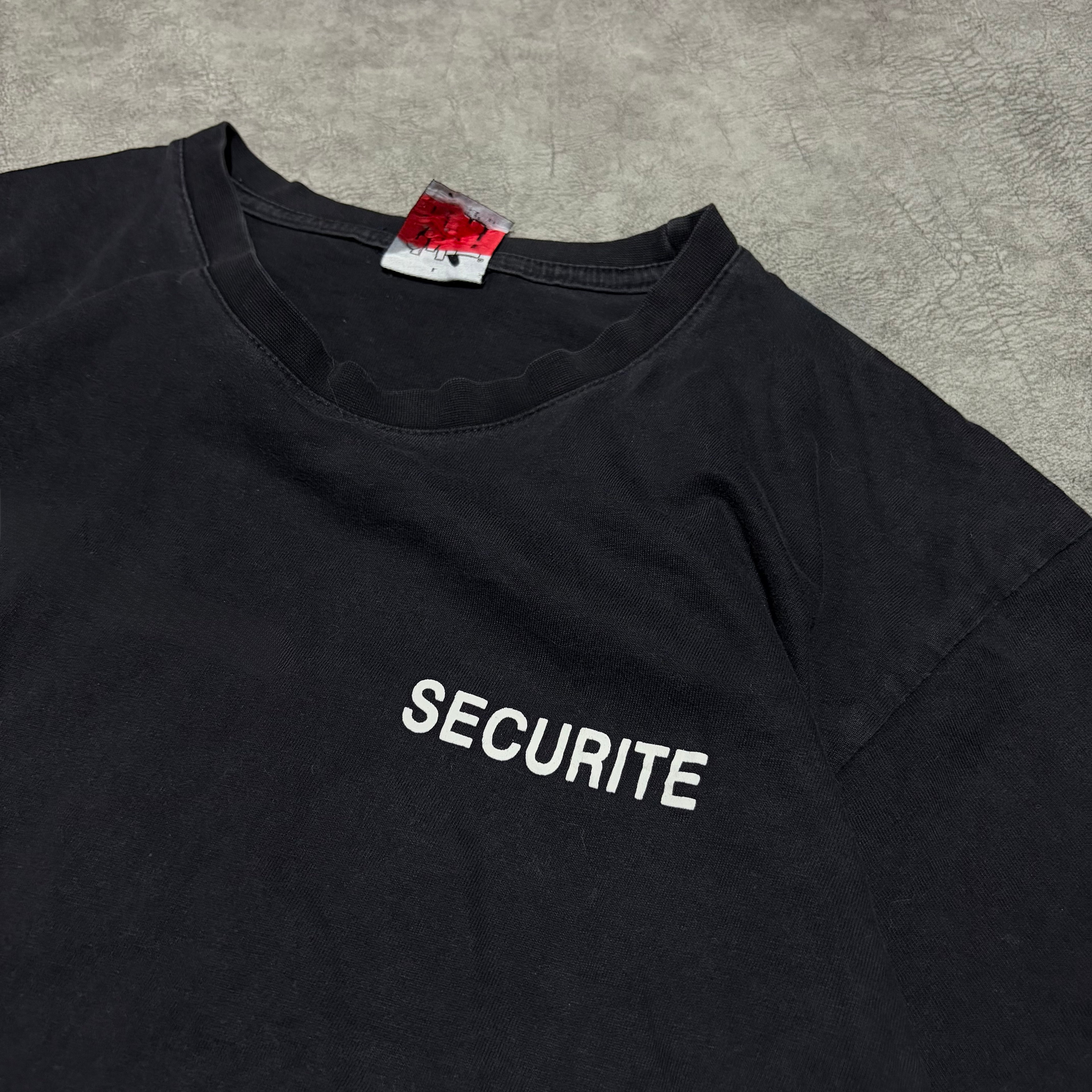 Vintage French Securite Y2K Tee