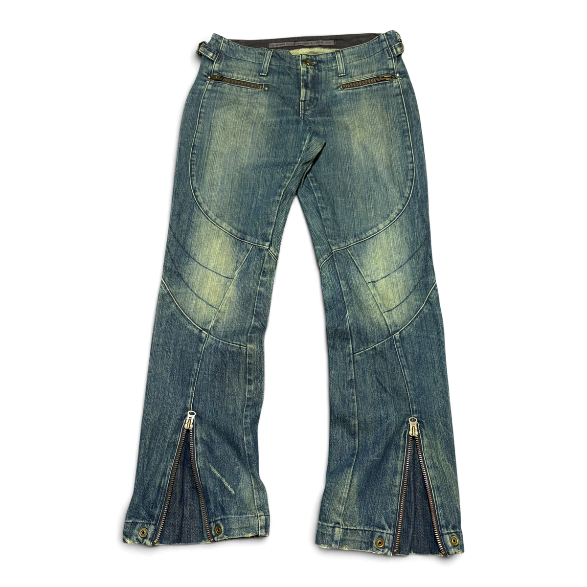 G-Star Raw Y2K Buckles Flared Jeans