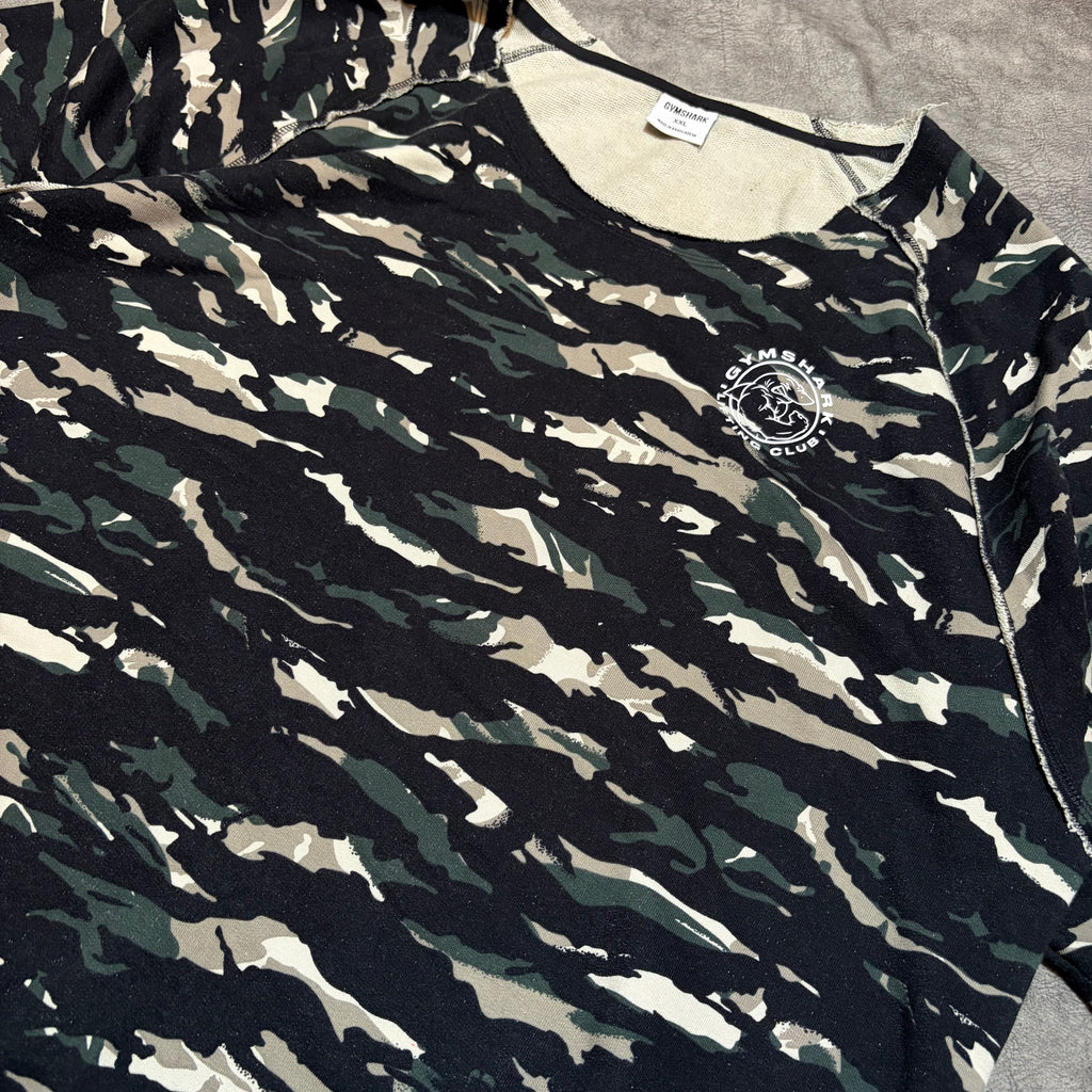 Gymshark Lifting Club Camo Pump Cover Tee