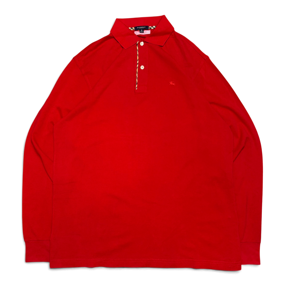 Burberry London Long Sleeve Polo Tee