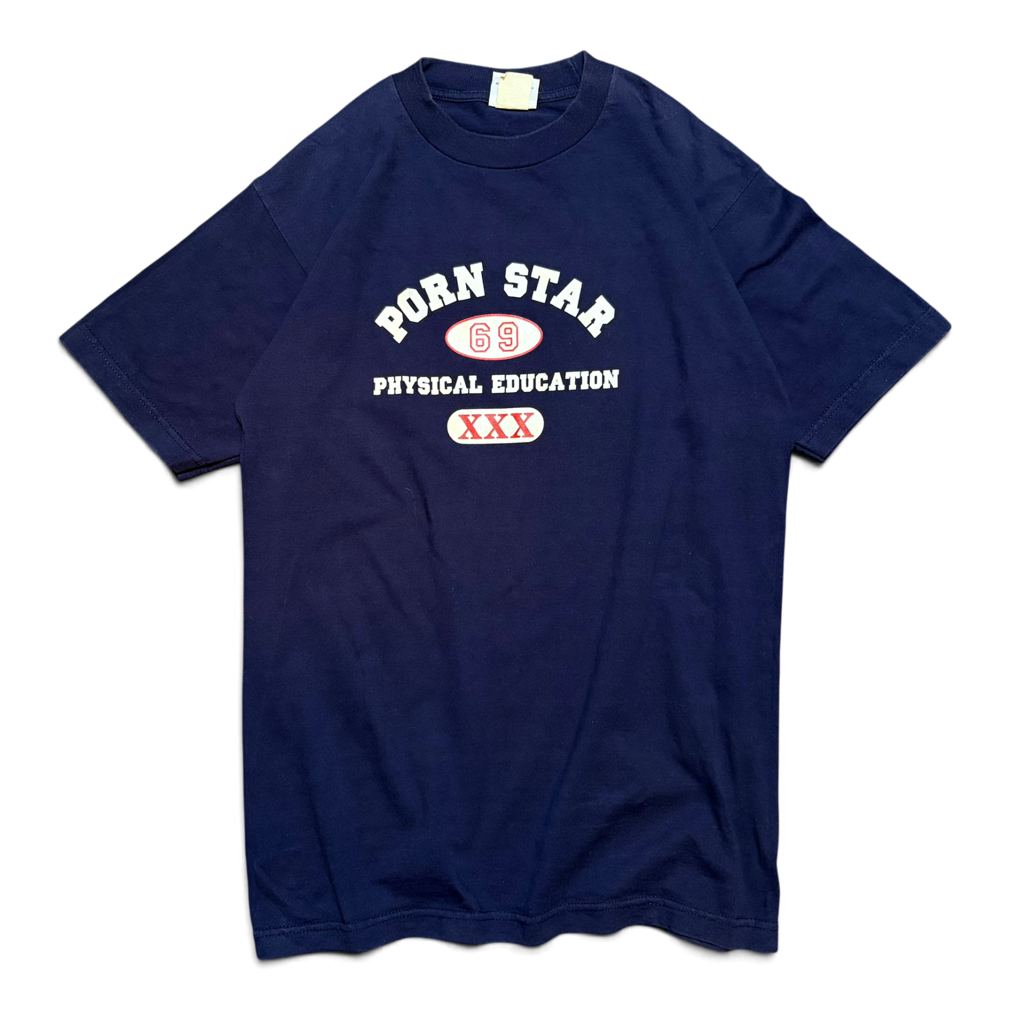 Vintage 90’s Porn Star 69 Physical Education Y2K Skating Tee