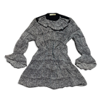 Balenciaga Nicolas Ghesquière SS13 Ruffled Graphic Mini Dress