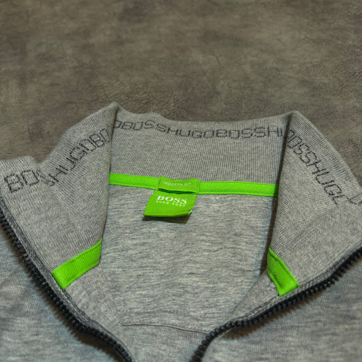 Hugo Boss Track Zip Up Sweater