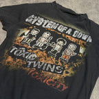 Vintage 2001 System Of A Down Toxicity “Toxic Twin” Merch Tee