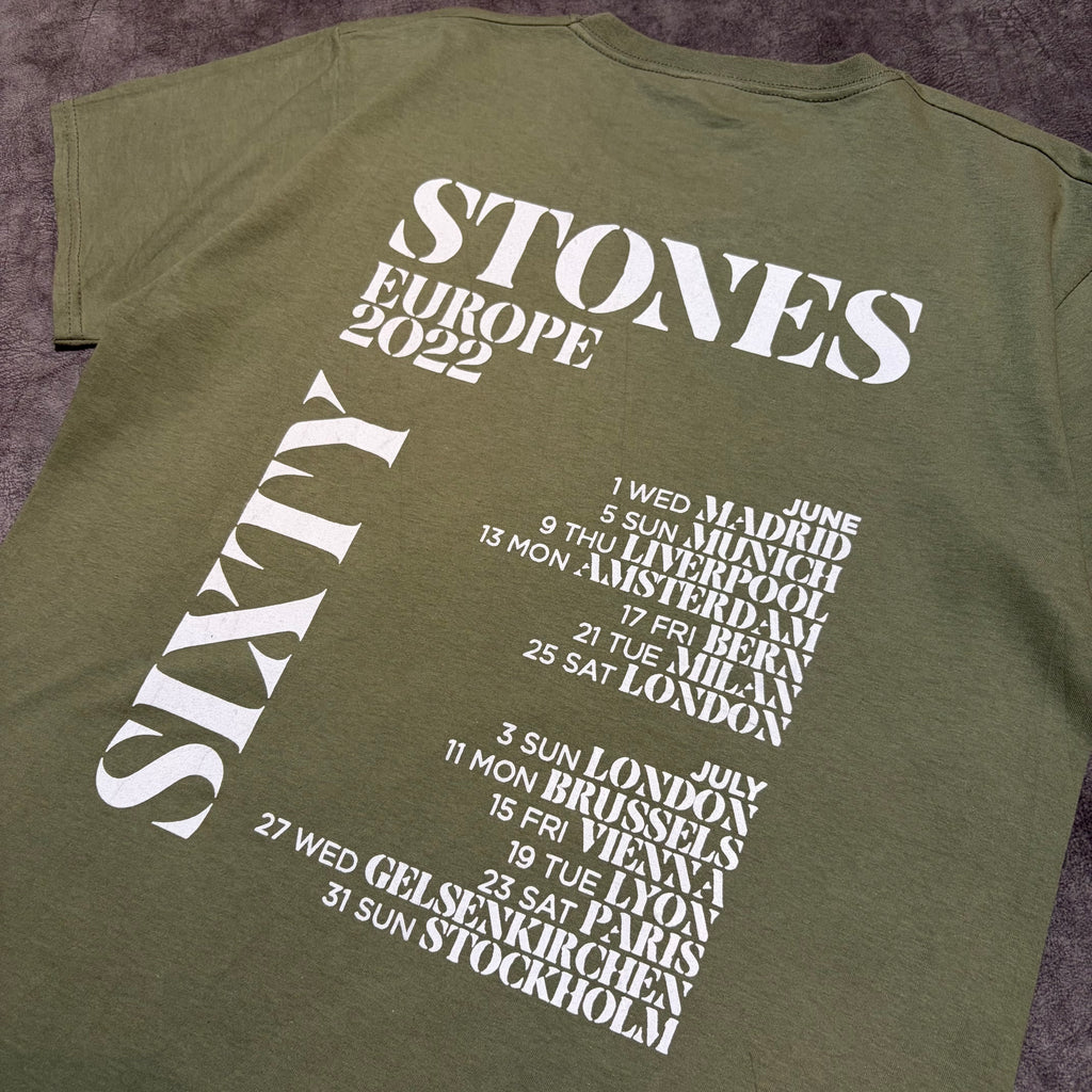 The Rolling Stones 2022 Europe Tour Tee