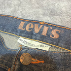 Vintage Y2K Levis 527 Low Rise Bootcut Distressed Jeans