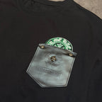 Chrome Hearts Leather Pocket Logo Tee