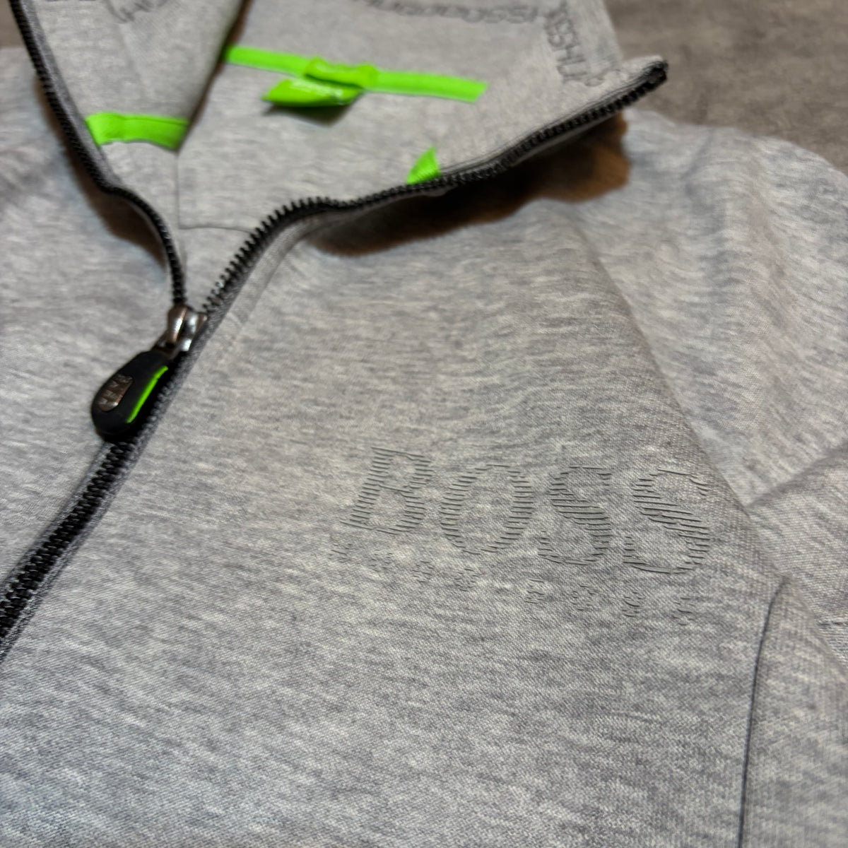 Hugo Boss Track Zip Up Sweater