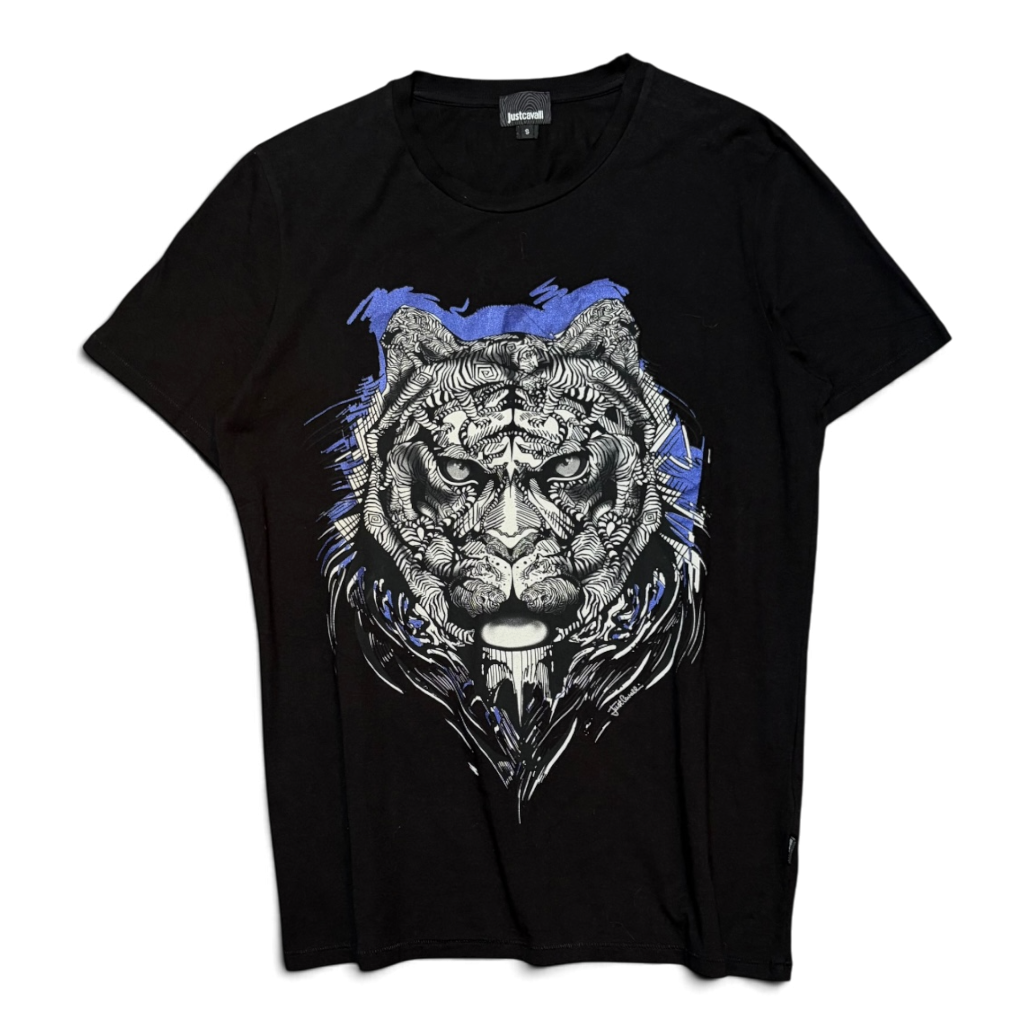 Just Cavalli Y2K Panther Print Tee