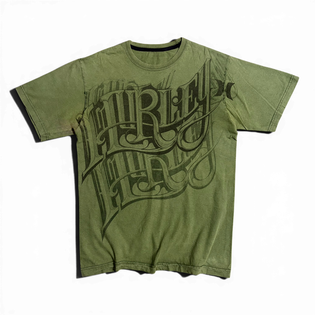 Hurley Y2K Spell Out Graphic Tee