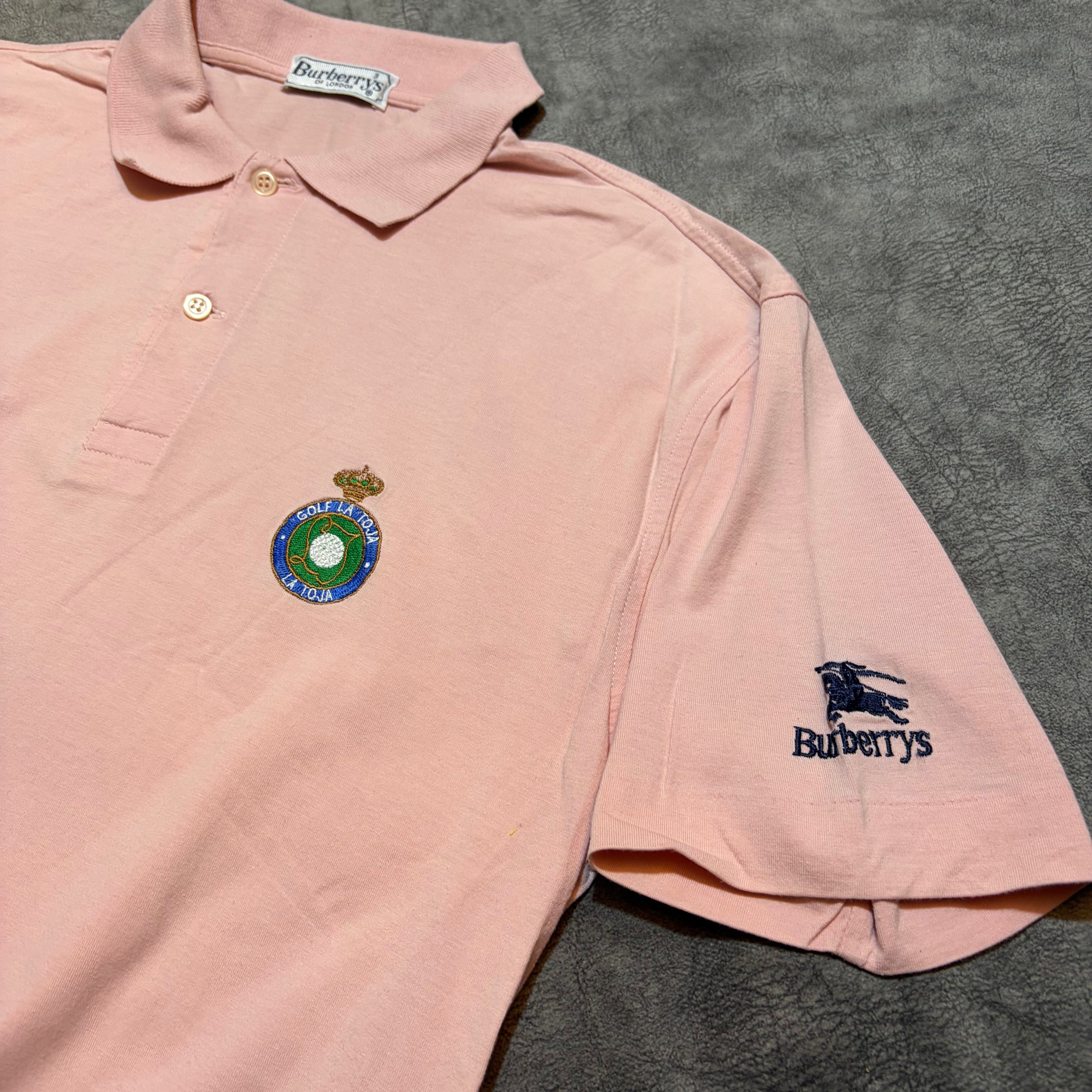 Vintage 80s Burberry’s Polo Tee