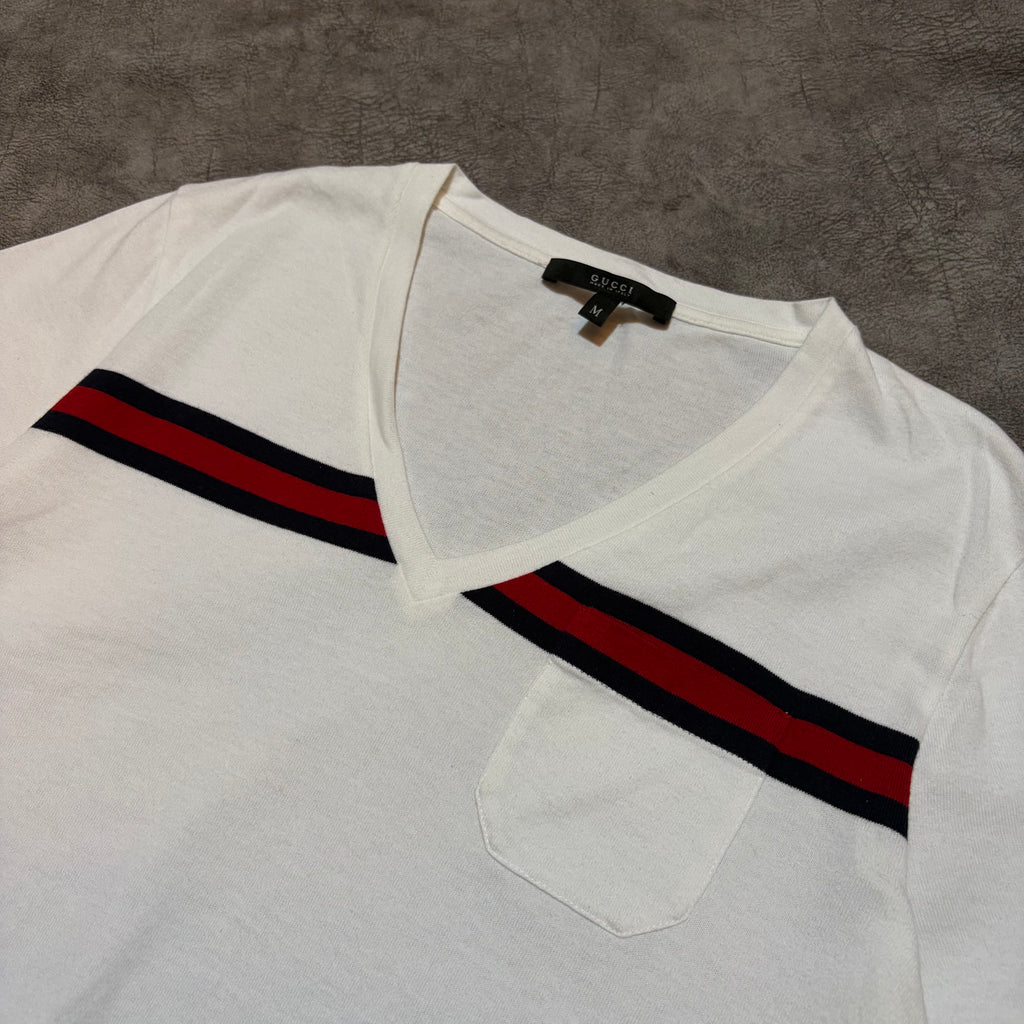 Gucci V Neck Tee