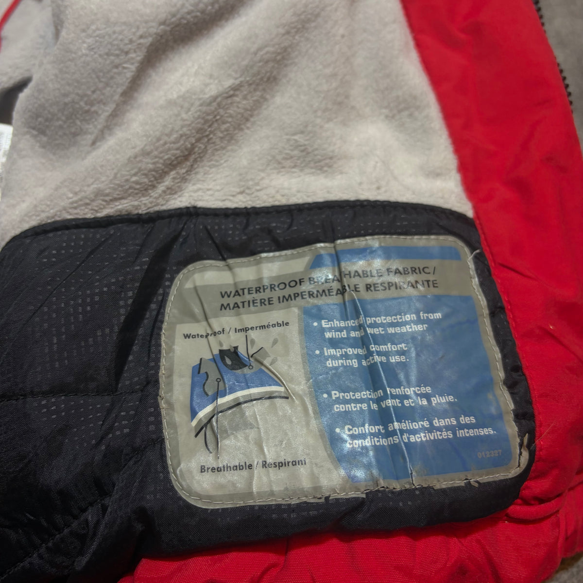 Columbia Fleece Lined Heavyweight Waterproof Jacket