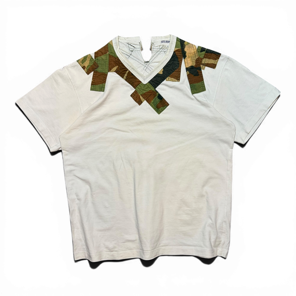 AW06 Junya Watanabe Comme De Garsons Camo Patchwork Tee