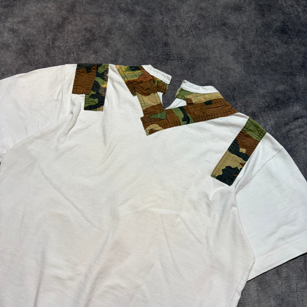 AW06 Junya Watanabe Comme De Garsons Camo Patchwork Tee