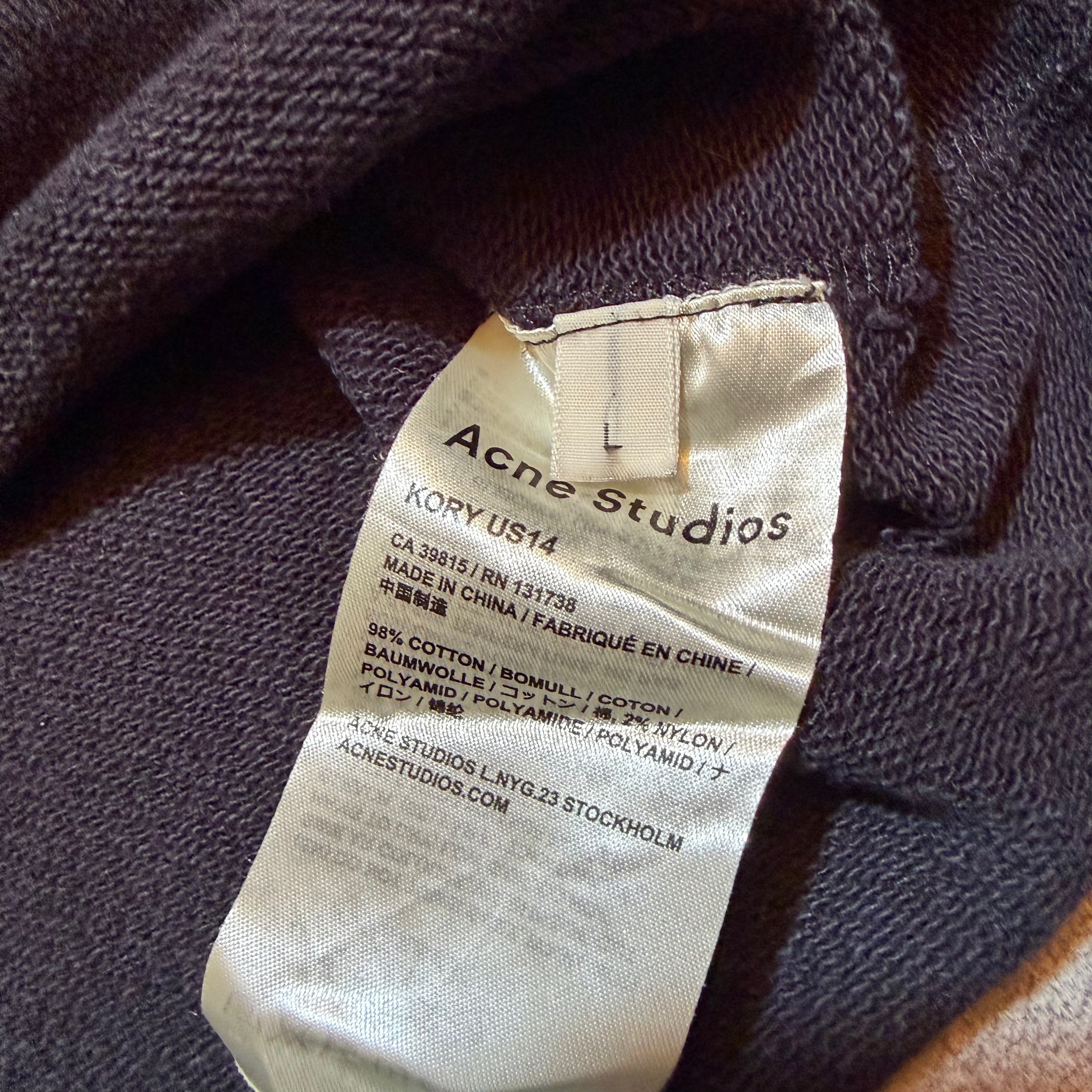 Acne Studios Unfinished Pocket Heavy Tee