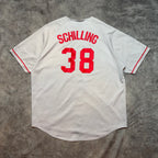 Vintage 90’s Boston Red Sox Schilling #38 Jersey