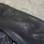 Redskins Genuine Leather Y2K Bomber Jacket