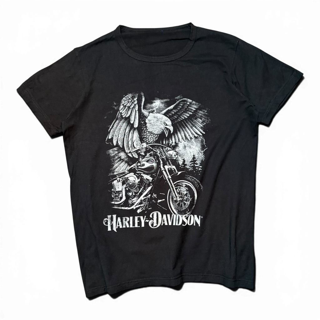 Harley-Davidson Spell Out Graphic Tee