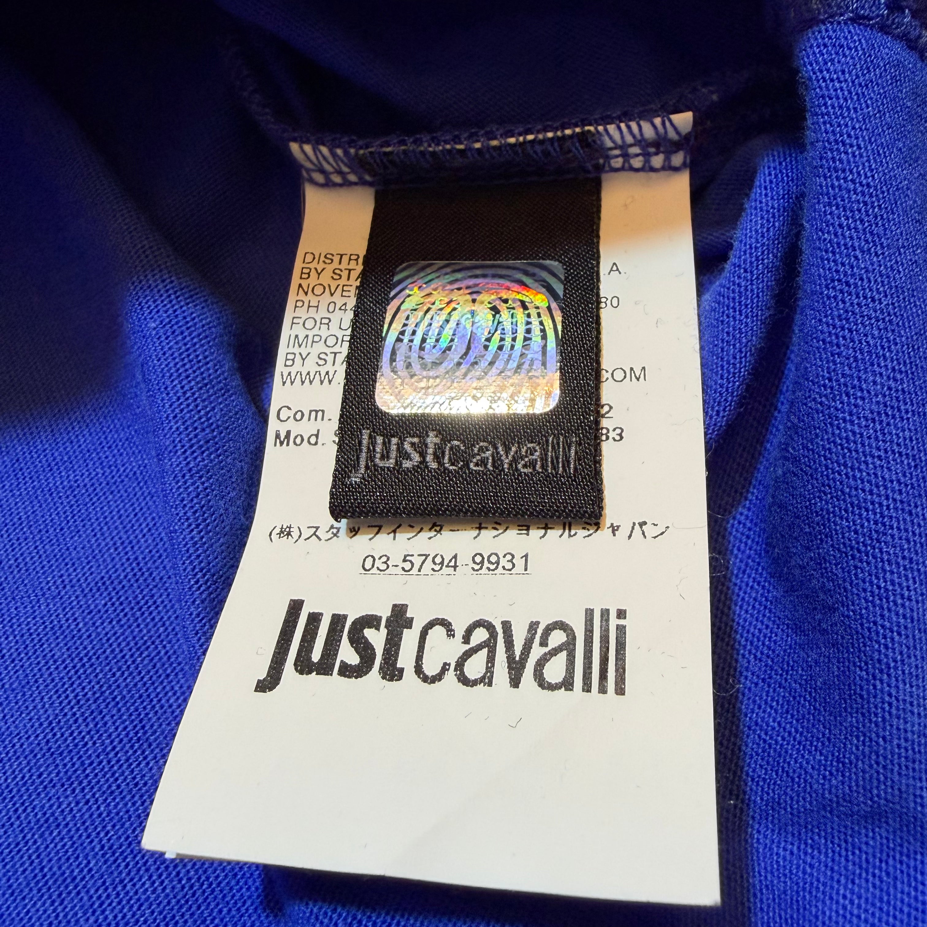 Just Cavalli Y2K Hawks Graphic Tee