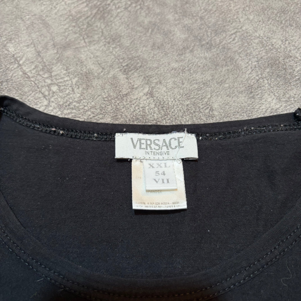 Versace Intensive Sleeve Logo Tee