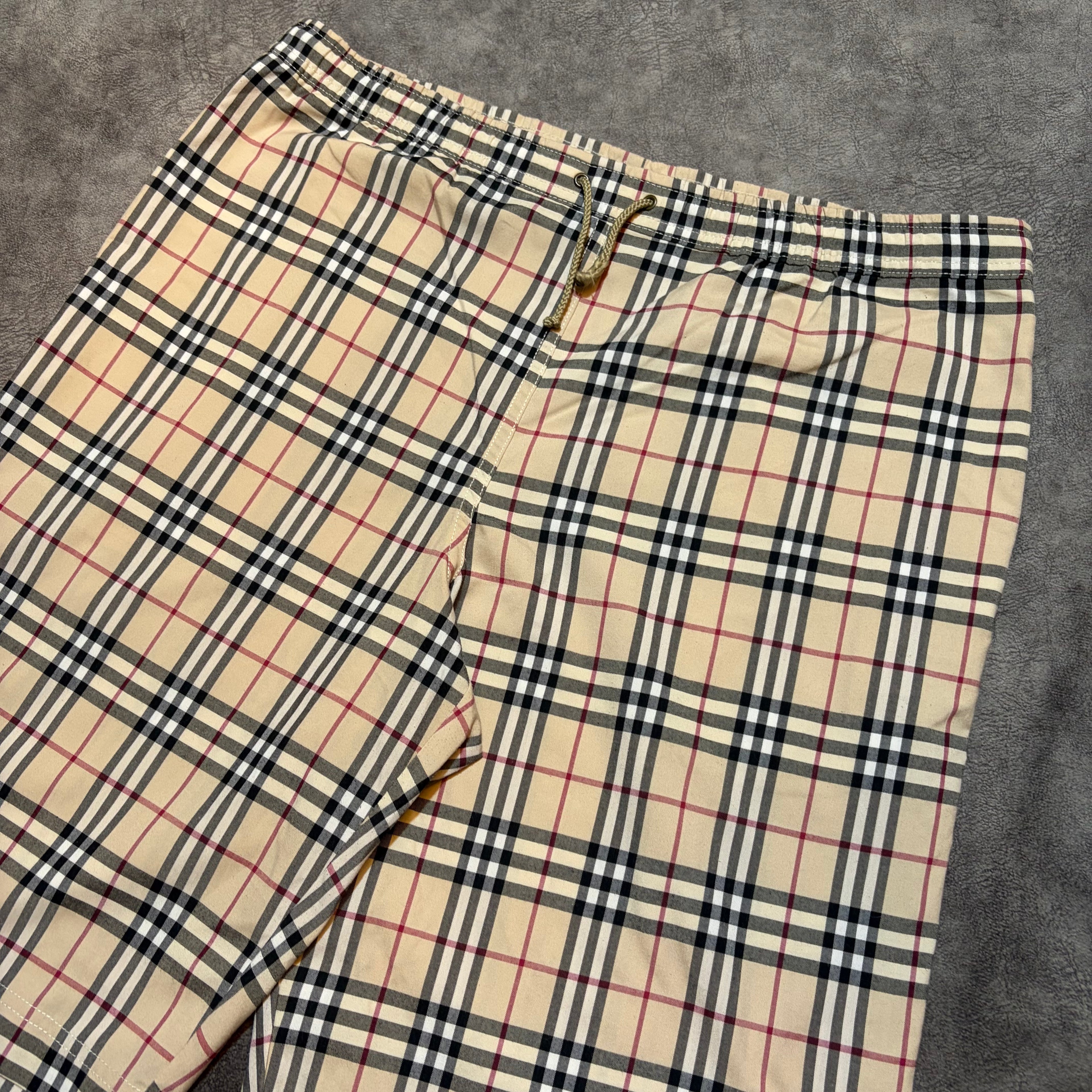 Burberry London Iconic Pattern Sport Line Shorts