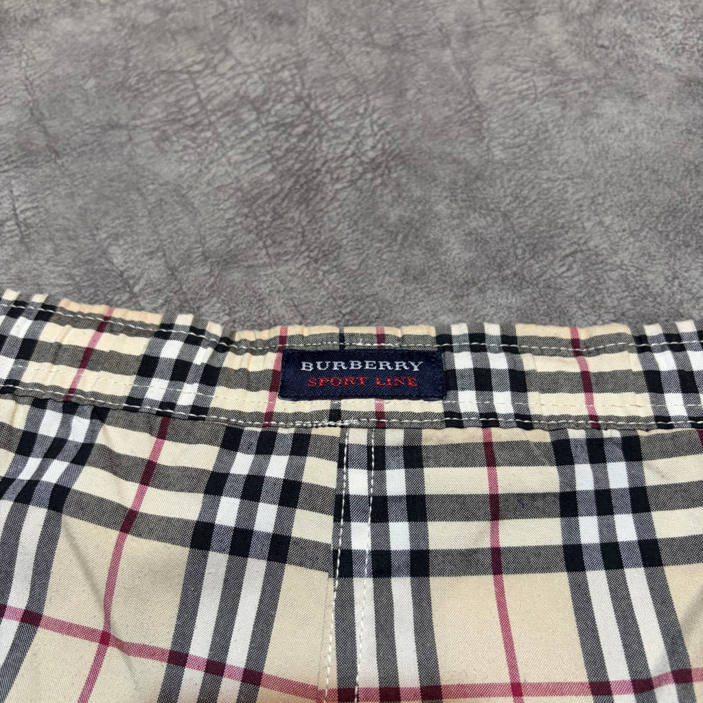 Burberry London Iconic Pattern Sport Line Shorts