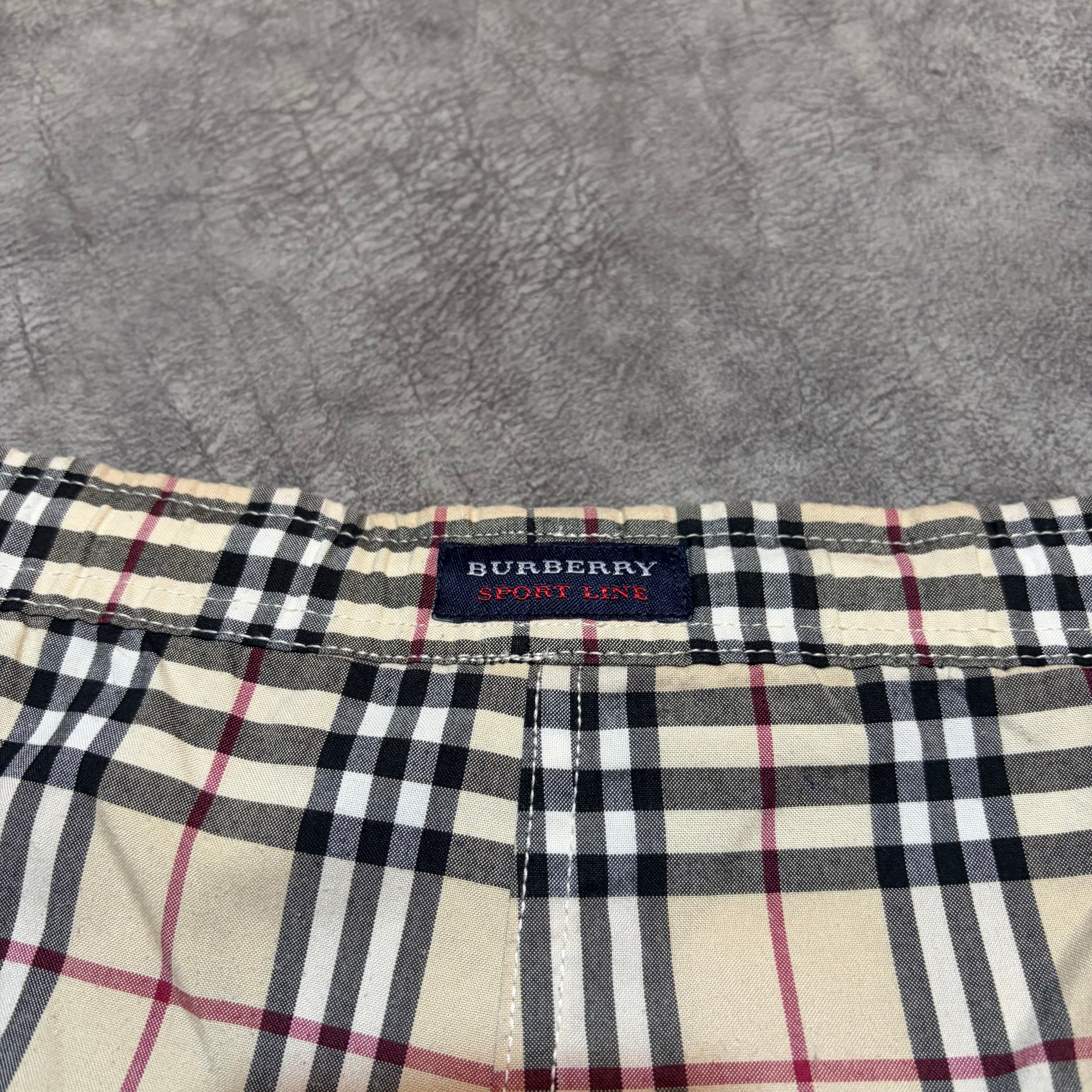 Burberry London Iconic Pattern Sport Line Shorts