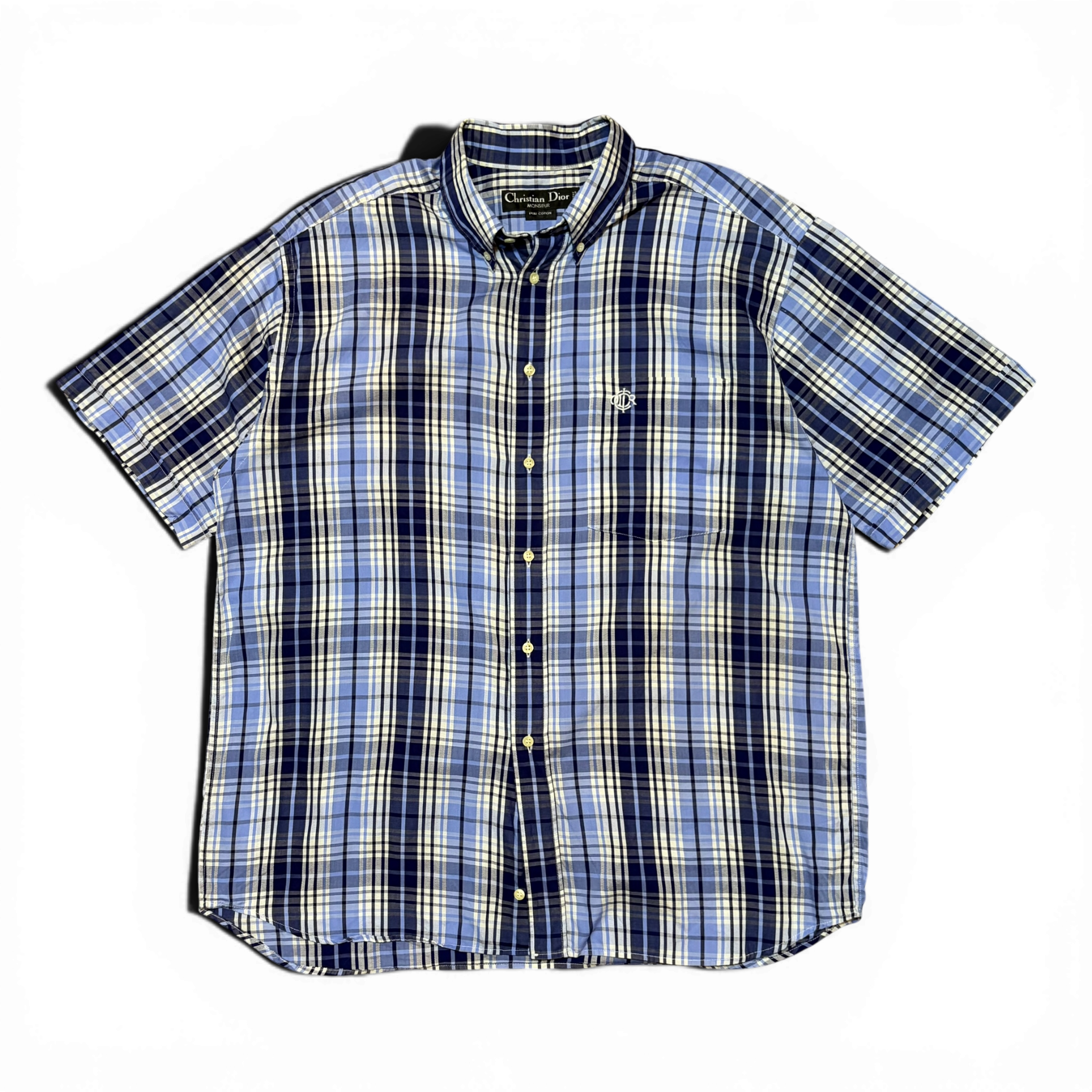 Vintage 90s Christian Dior Monsieur Button Up Shirt