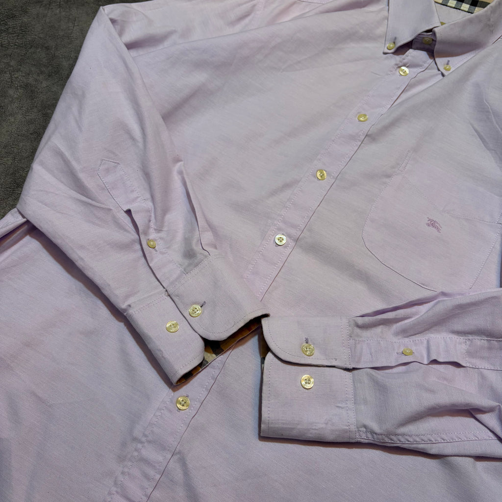 Burberry London Long Sleeve Button Up Shirt