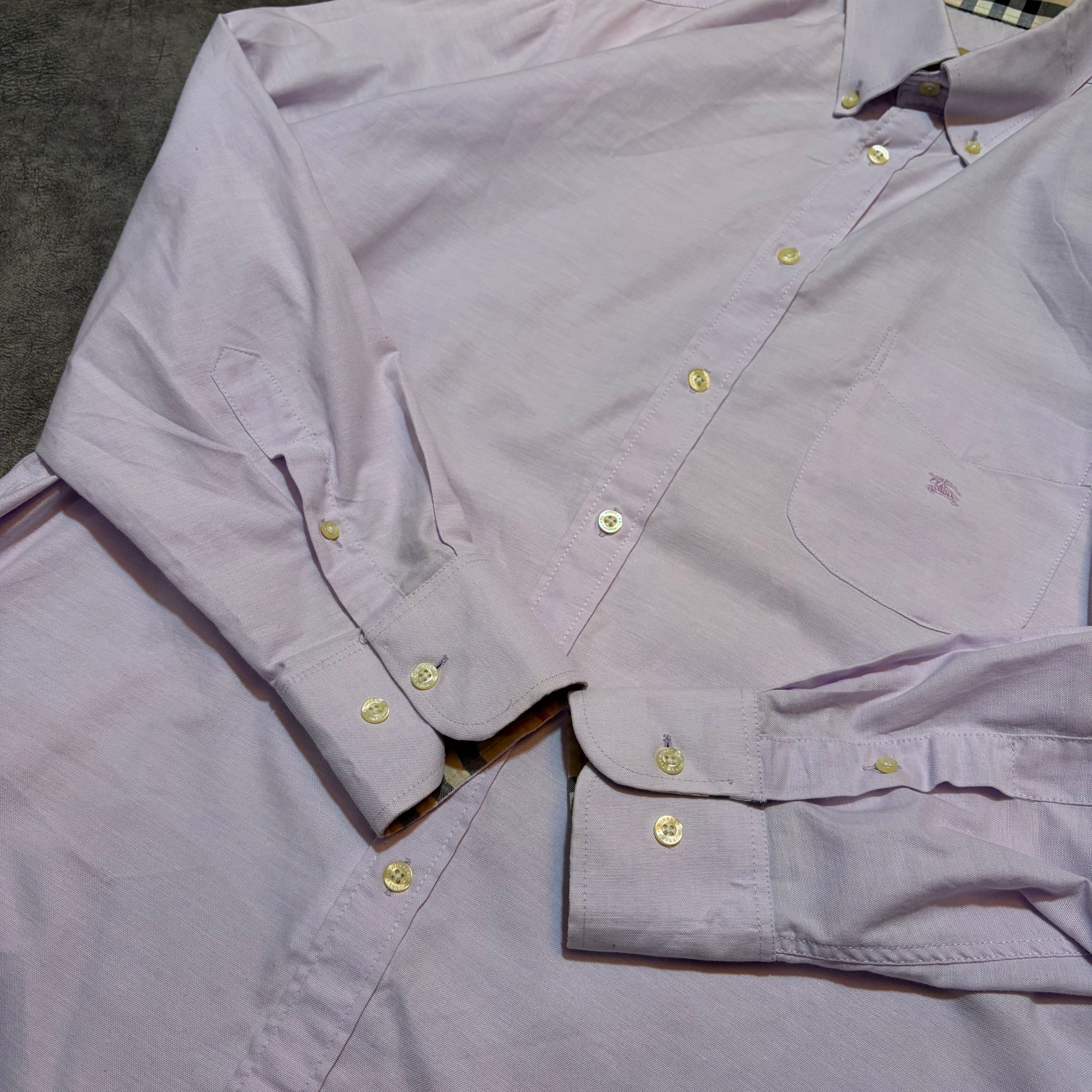 Burberry London Long Sleeve Button Up Shirt