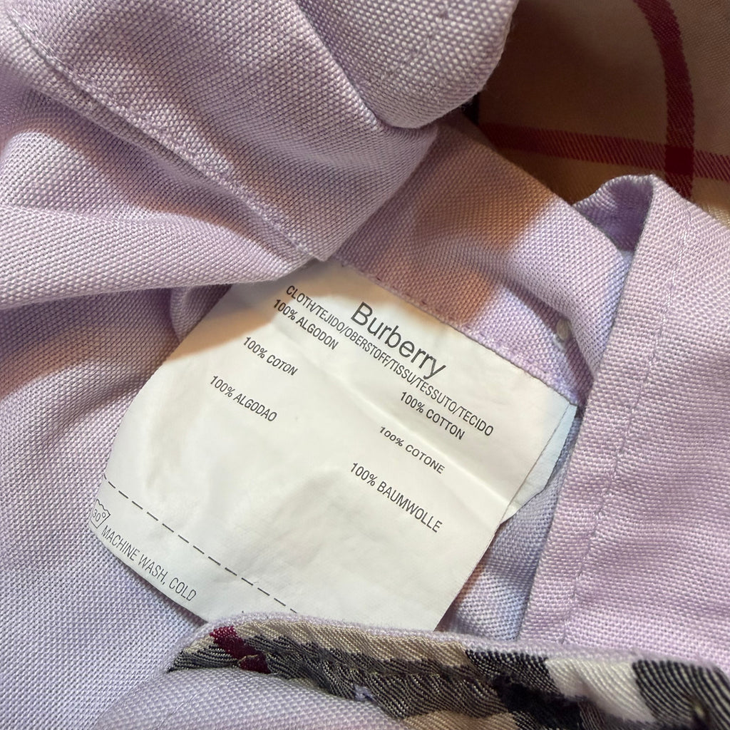 Burberry London Long Sleeve Button Up Shirt