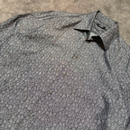 Versace Classics Pattern Logo Button Up Shirt