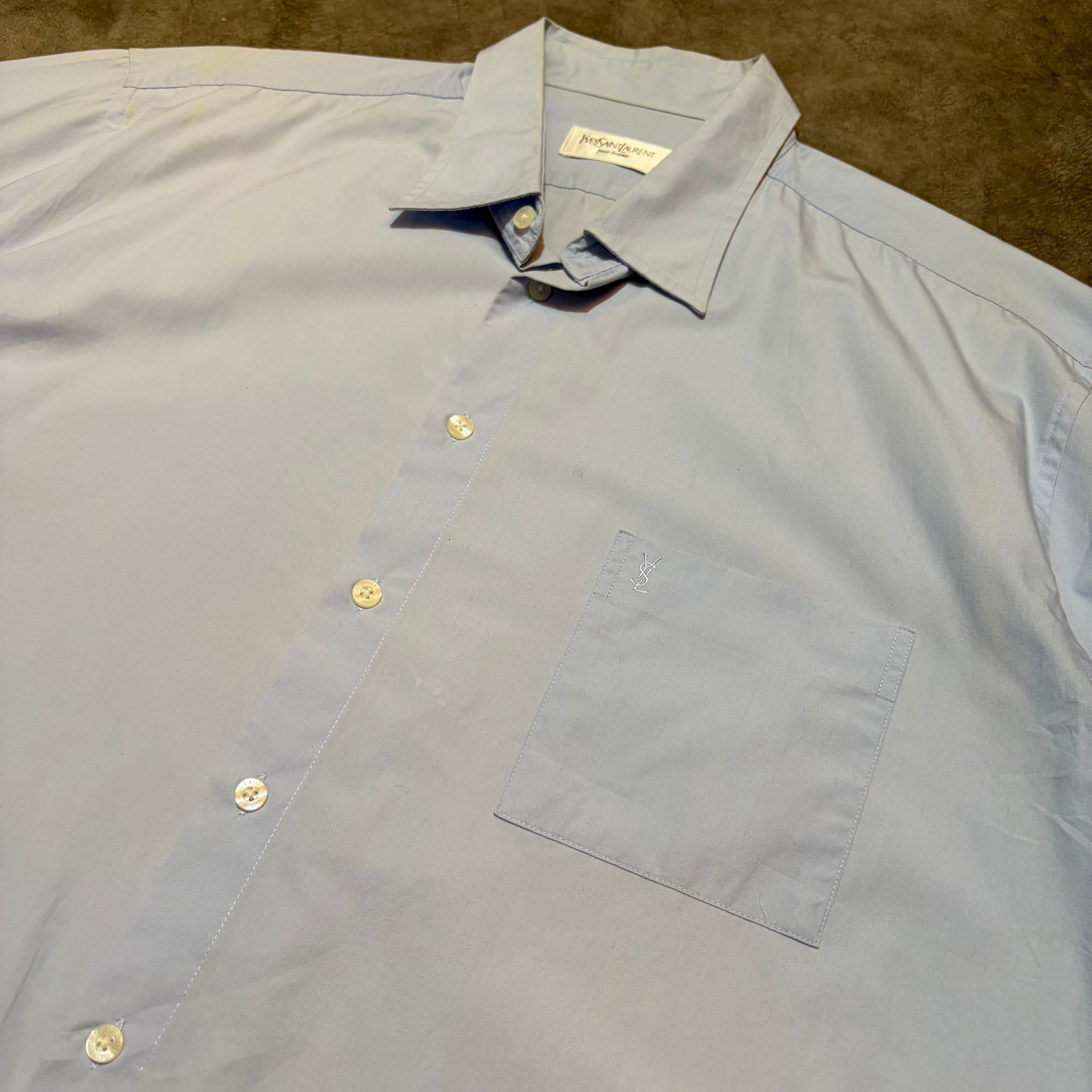 Vintage YSL Button Up Shirt