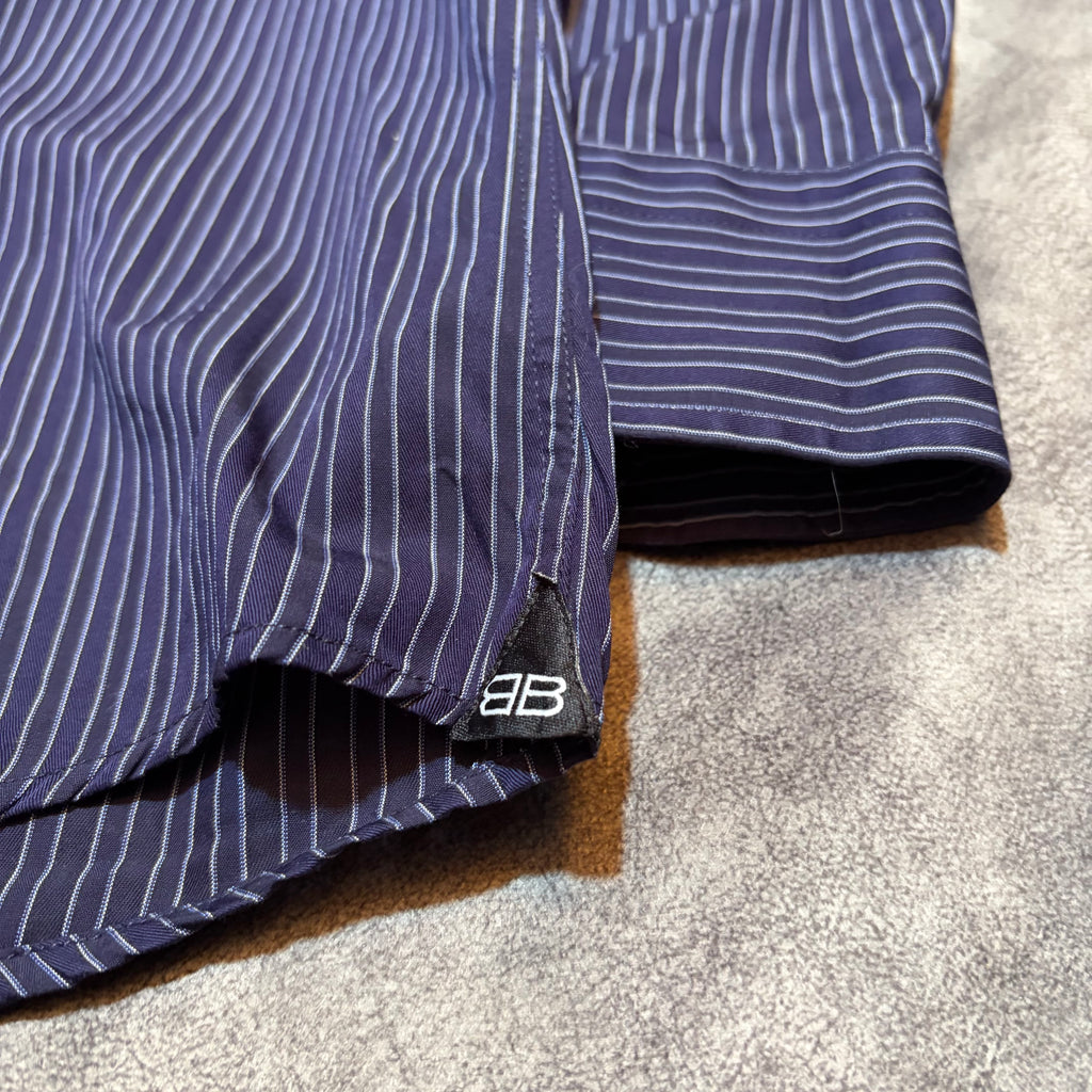 Vintage 90s Balenciaga Long Sleeve Button Up Shirt