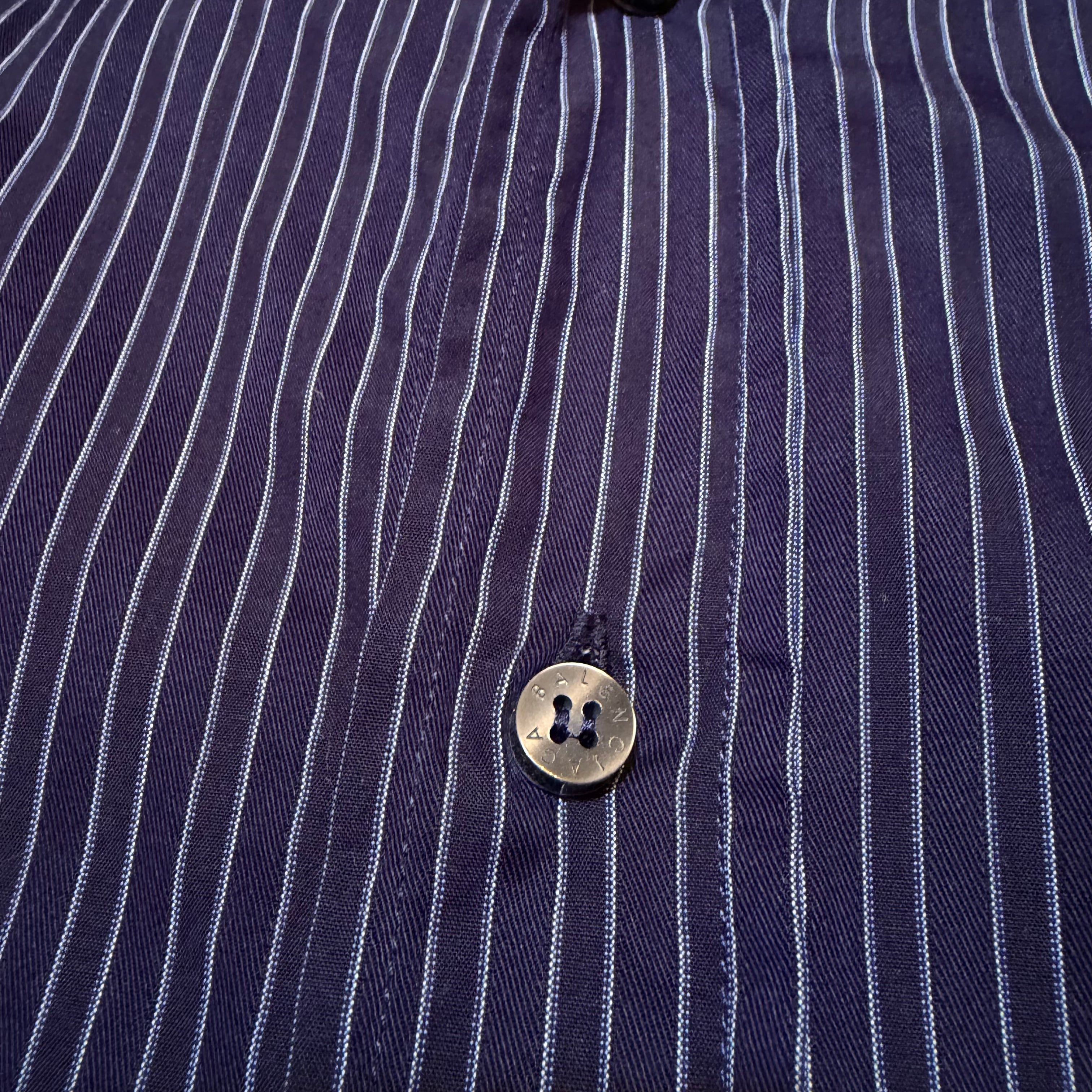 Vintage 90s Balenciaga Long Sleeve Button Up Shirt