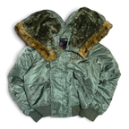 Alpha Industries N2-b Y2K Faux Fur Bomber Women’s Jacket