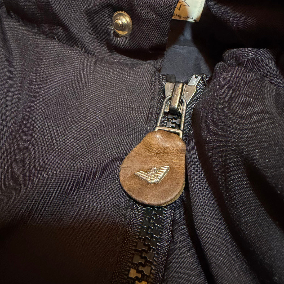 Vintage Armani Jeans Duck Down Puffer Jacket