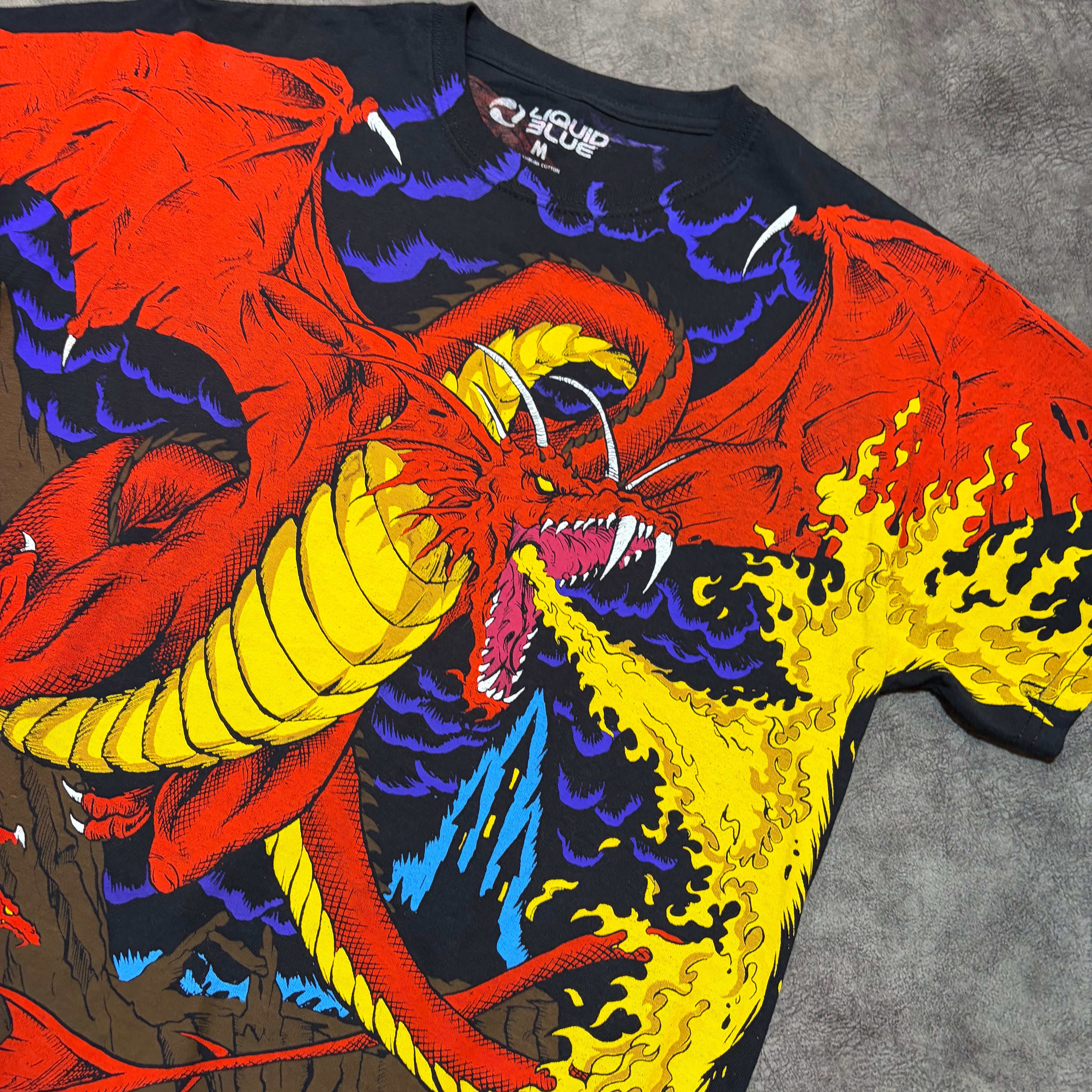 Dragon Slayer Y2K AOP Tee