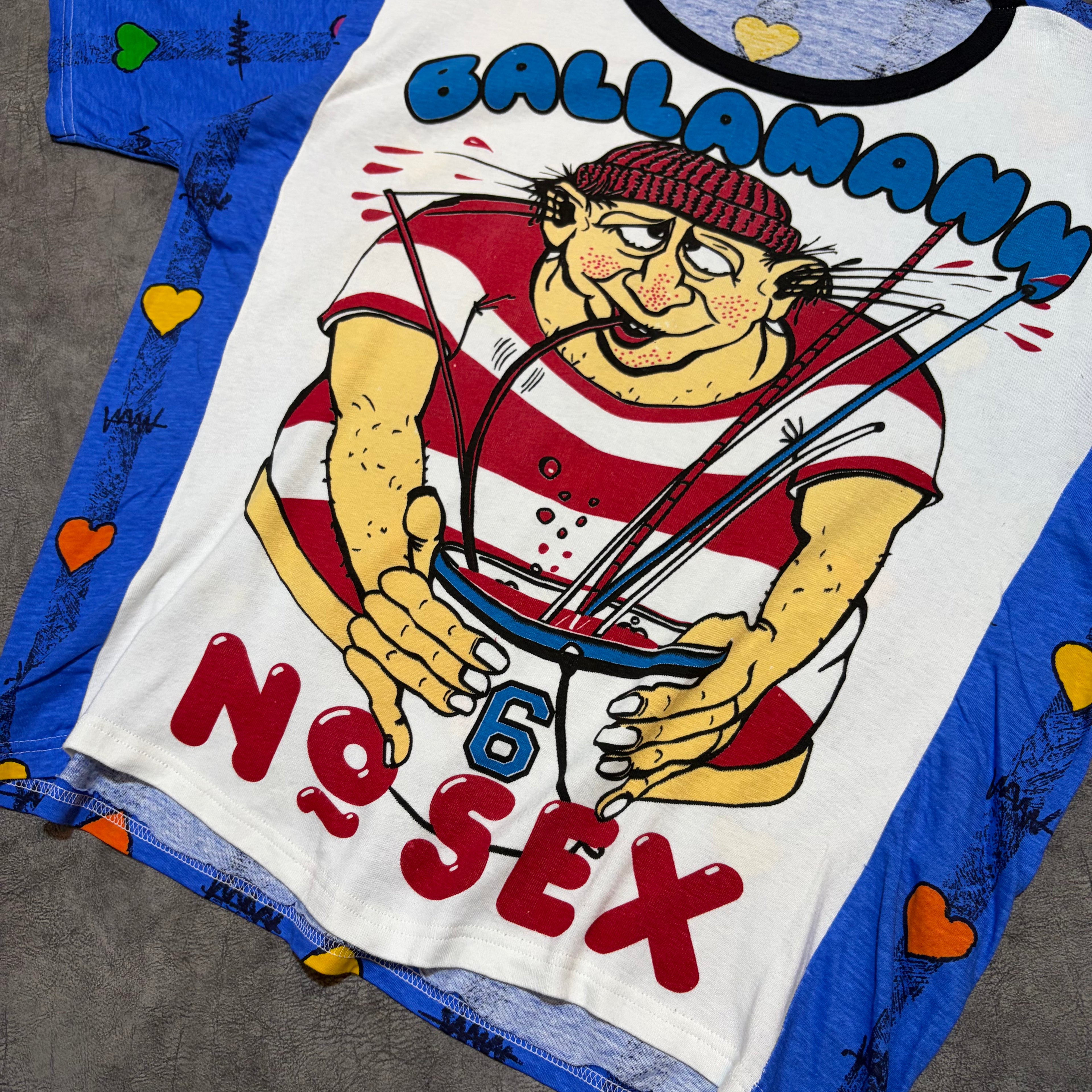 Insane Early 90’s Ballamann No Sex Tee