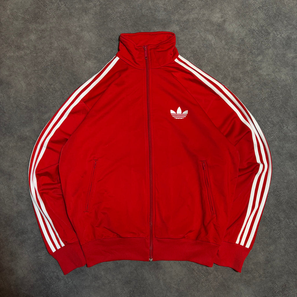 Adidas 3 Stripe Firebird Y2K Zip Up Jacket