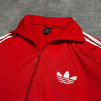 Adidas 3 Stripe Firebird Y2K Zip Up Jacket