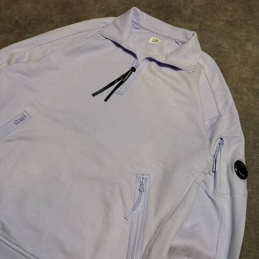 C.P. Company Lens Arm Quarter Zipper Sweater